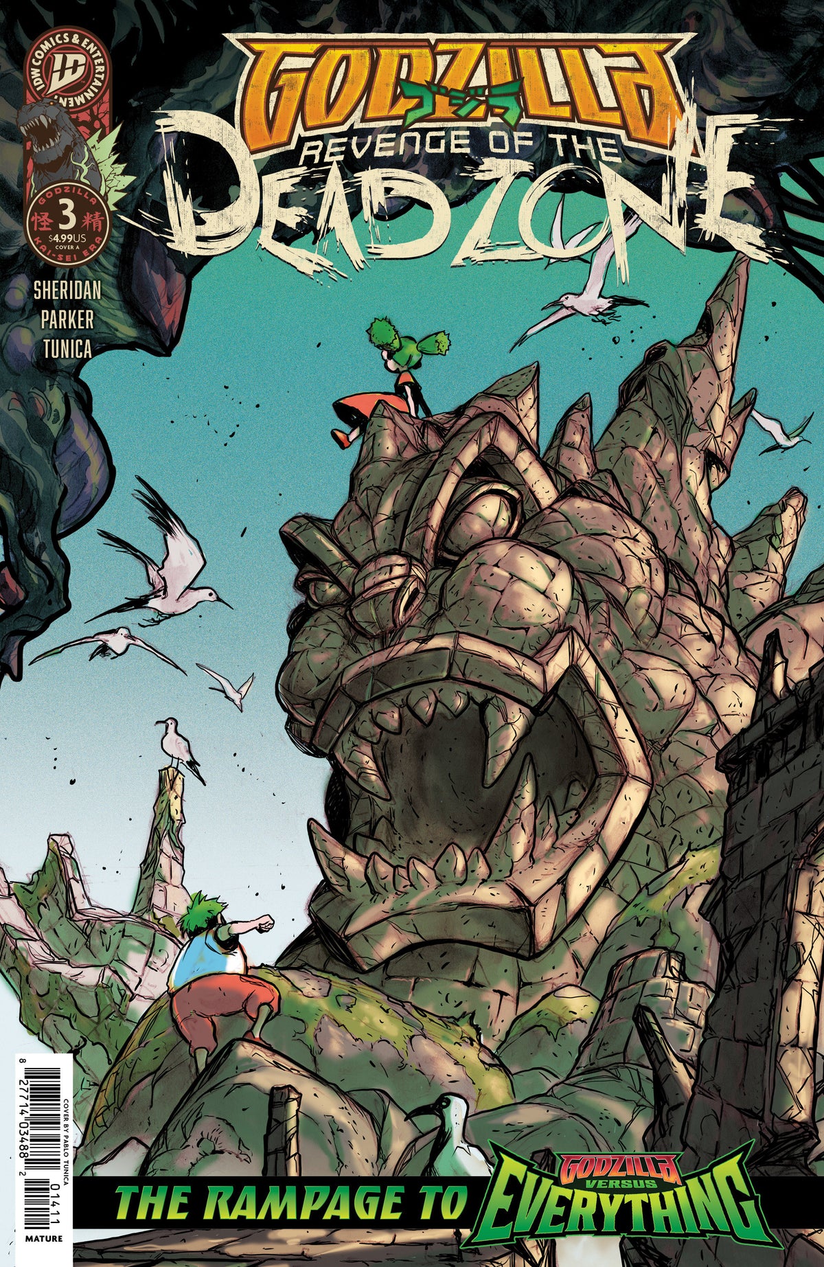 Godzilla: Revenge of the Deadzone [Kai-Sei Era] #3 Cover A Pablo Tunica