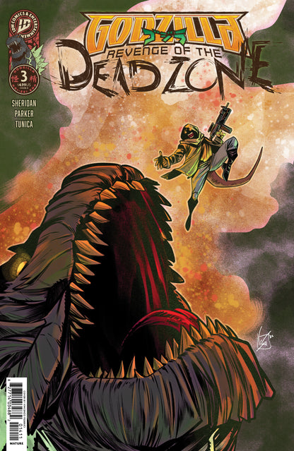 Godzilla: Revenge of the Deadzone [Kai-Sei Era] #3 Cover B Vincenzo Federici