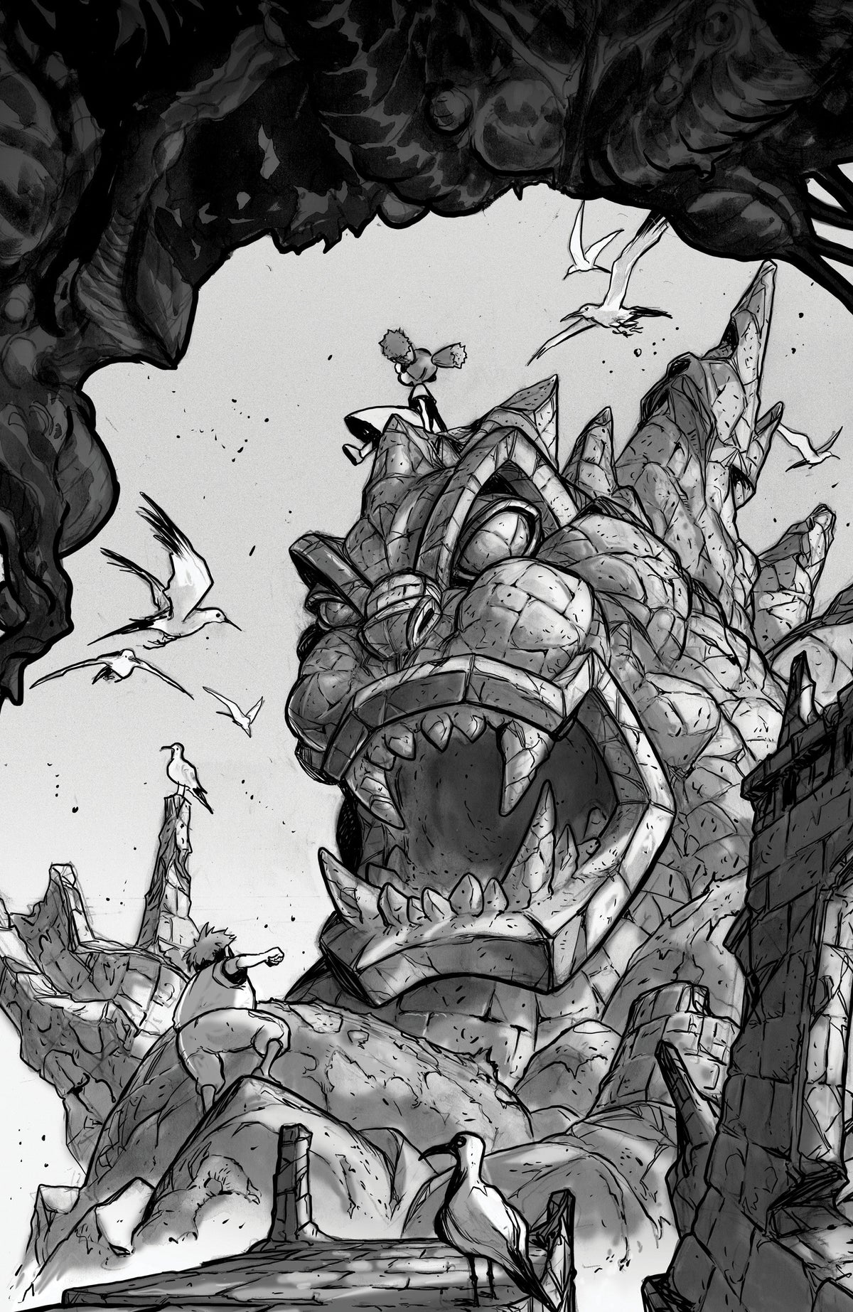 Godzilla: Revenge of the Deadzone [Kai-Sei Era] #3 Cover C 1:10 Pablo Tunica