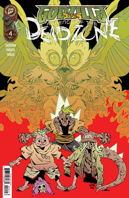 Godzilla: Revenge of the Deadzone [Kai-Sei Era] #4 Cover B Jon Lankry