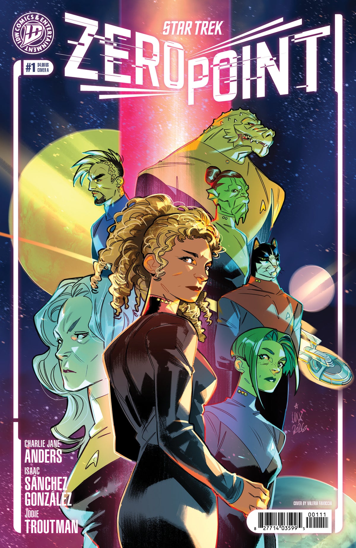 Star Trek: Zero Point #1 Cover A Valeria Favoccia