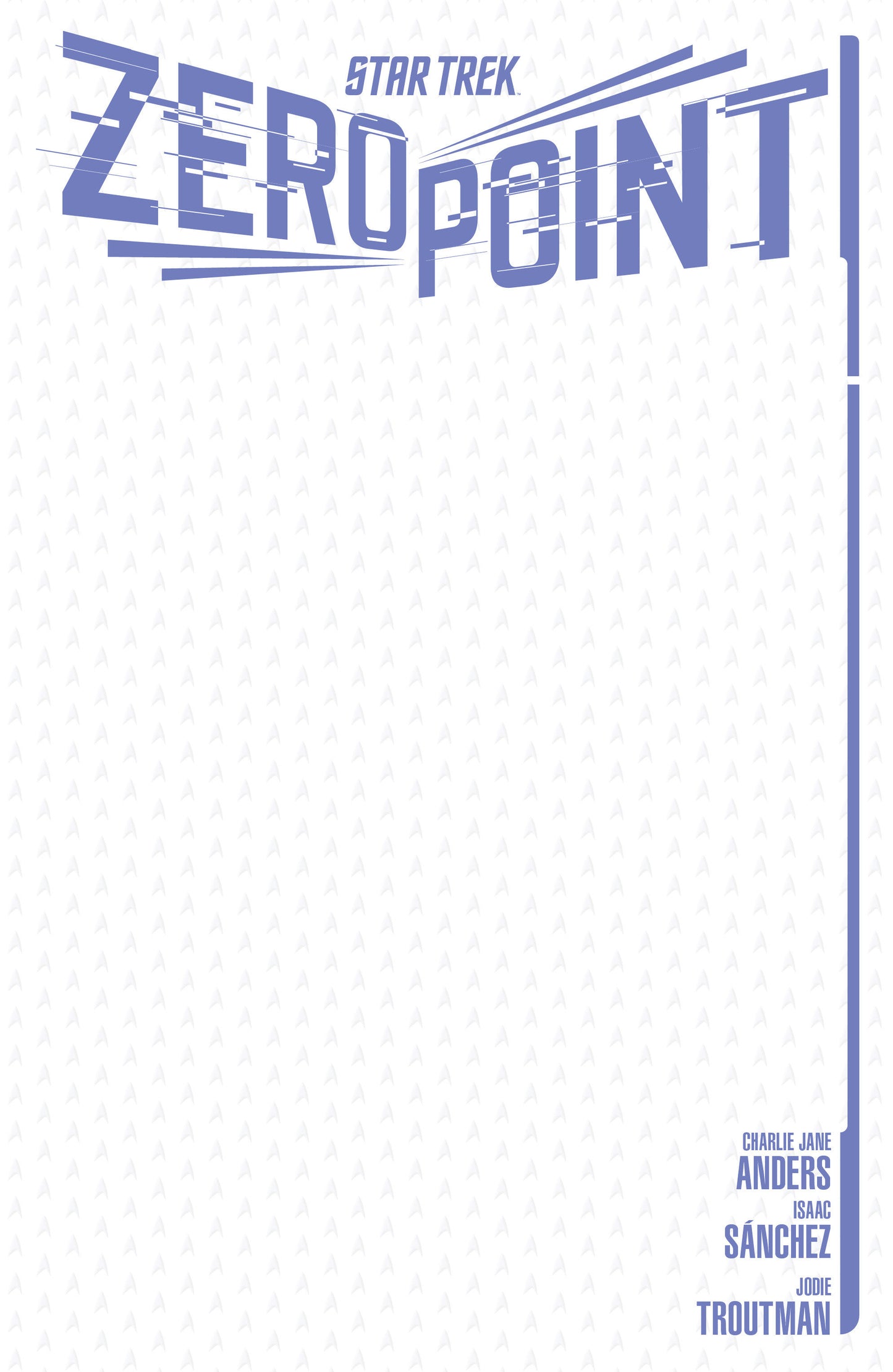 Star Trek: Zero Point #1 Cover E Sketch Variant