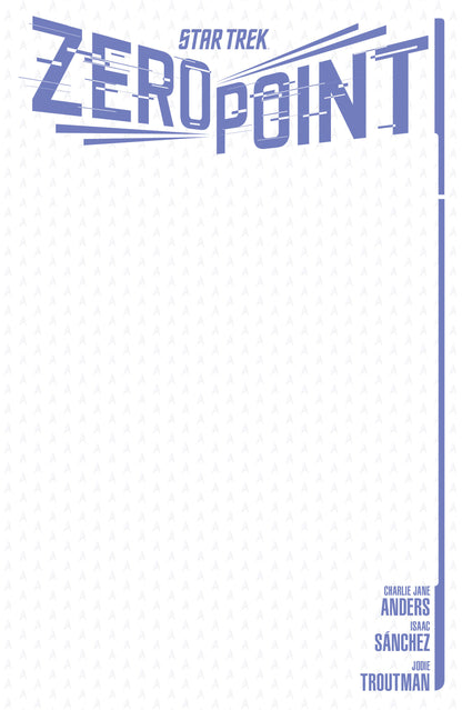 Star Trek: Zero Point #1 Cover E Sketch Variant