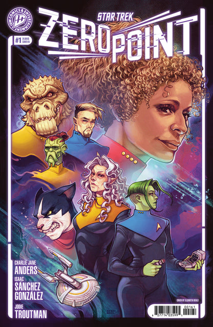 Star Trek: Zero Point #1 Cover F 1:10 Elizabeth Beals