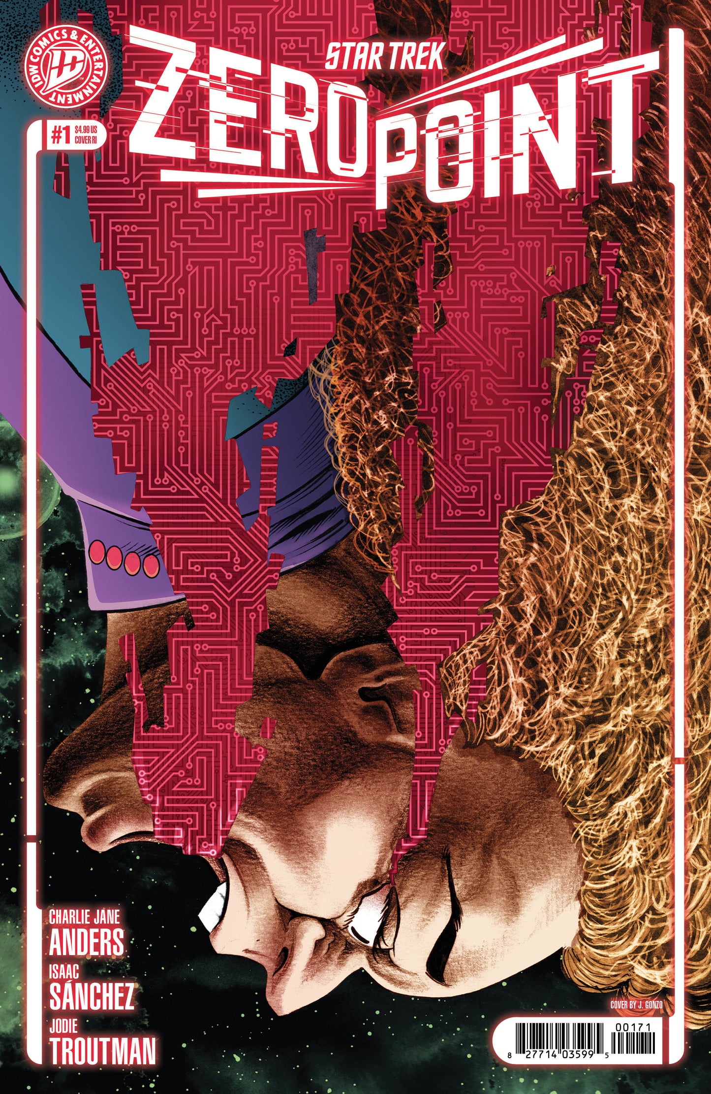 Star Trek: Zero Point #1 Cover G 1:25 J. Gonzo