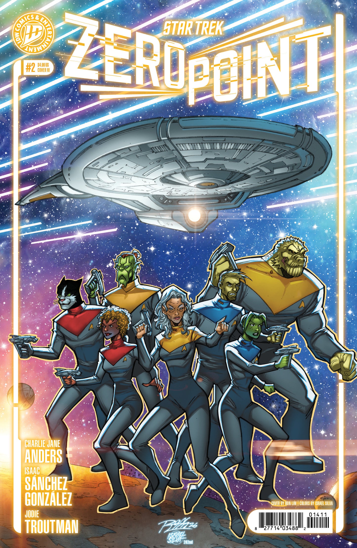 Star Trek: Zero Point #2 Cover E 1:25 Ron Lim