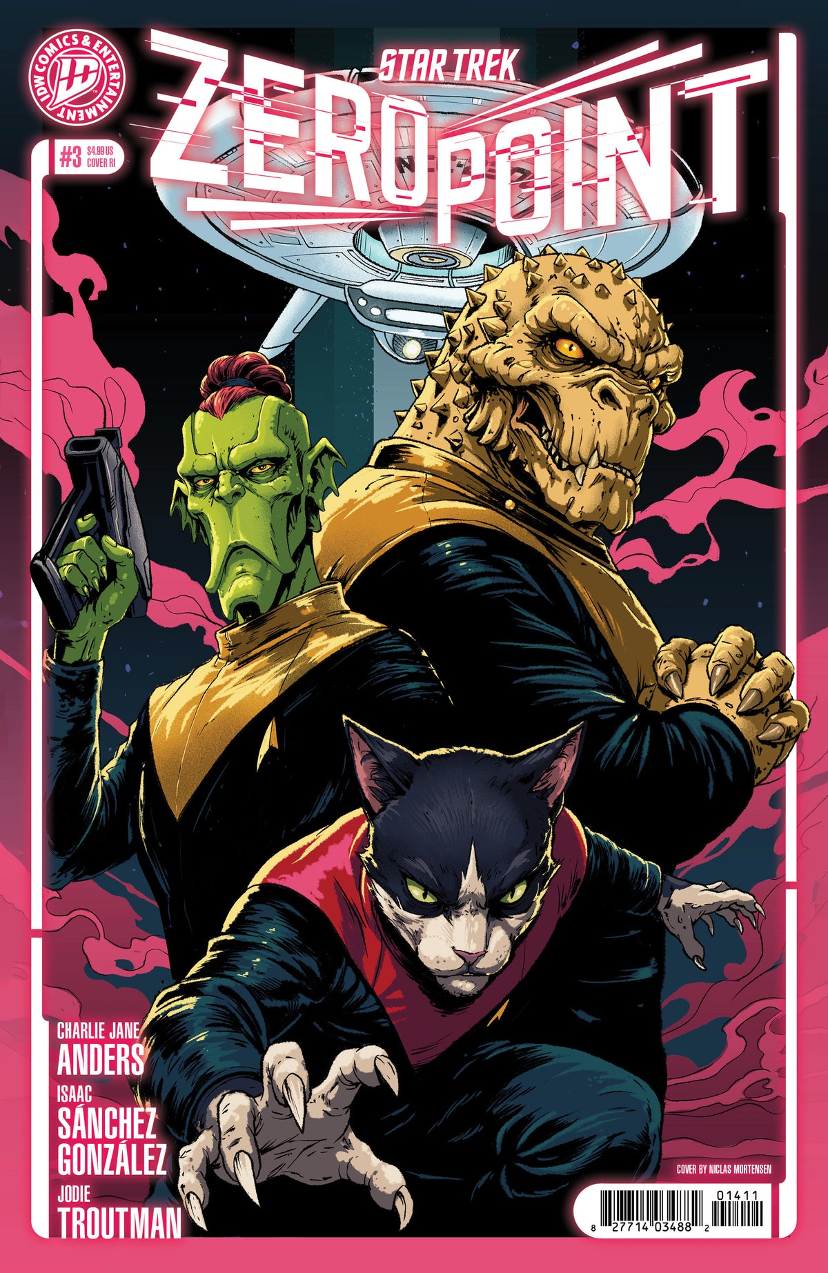 Star Trek: Zero Point #3 Cover C 1:10 Niclas Mortensen