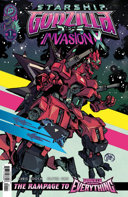 Starship Godzilla: Invasion X [Kai-Sei Era] #1 Cover A Oliver Ono