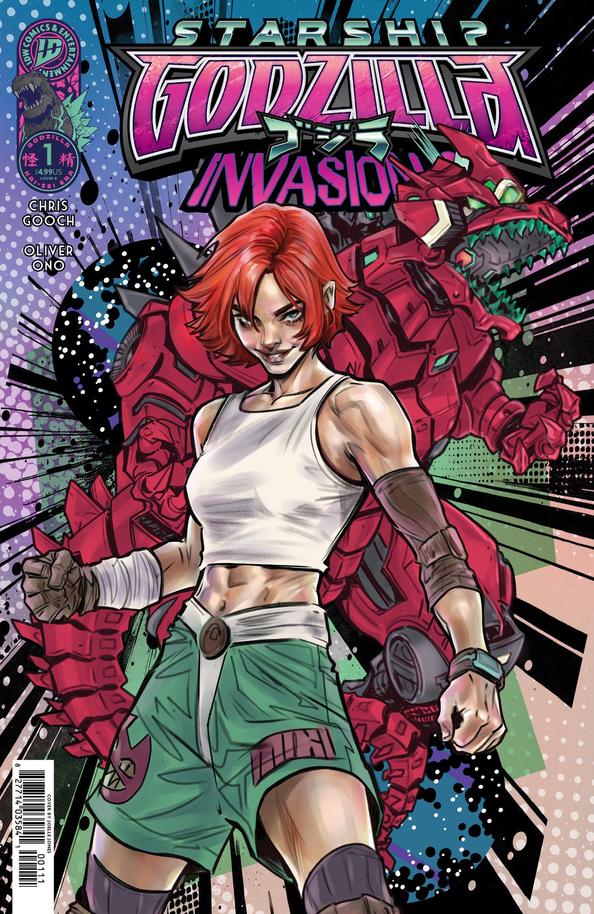 Starship Godzilla: Invasion X [Kai-Sei Era] #1 Cover B Joëlle Jones