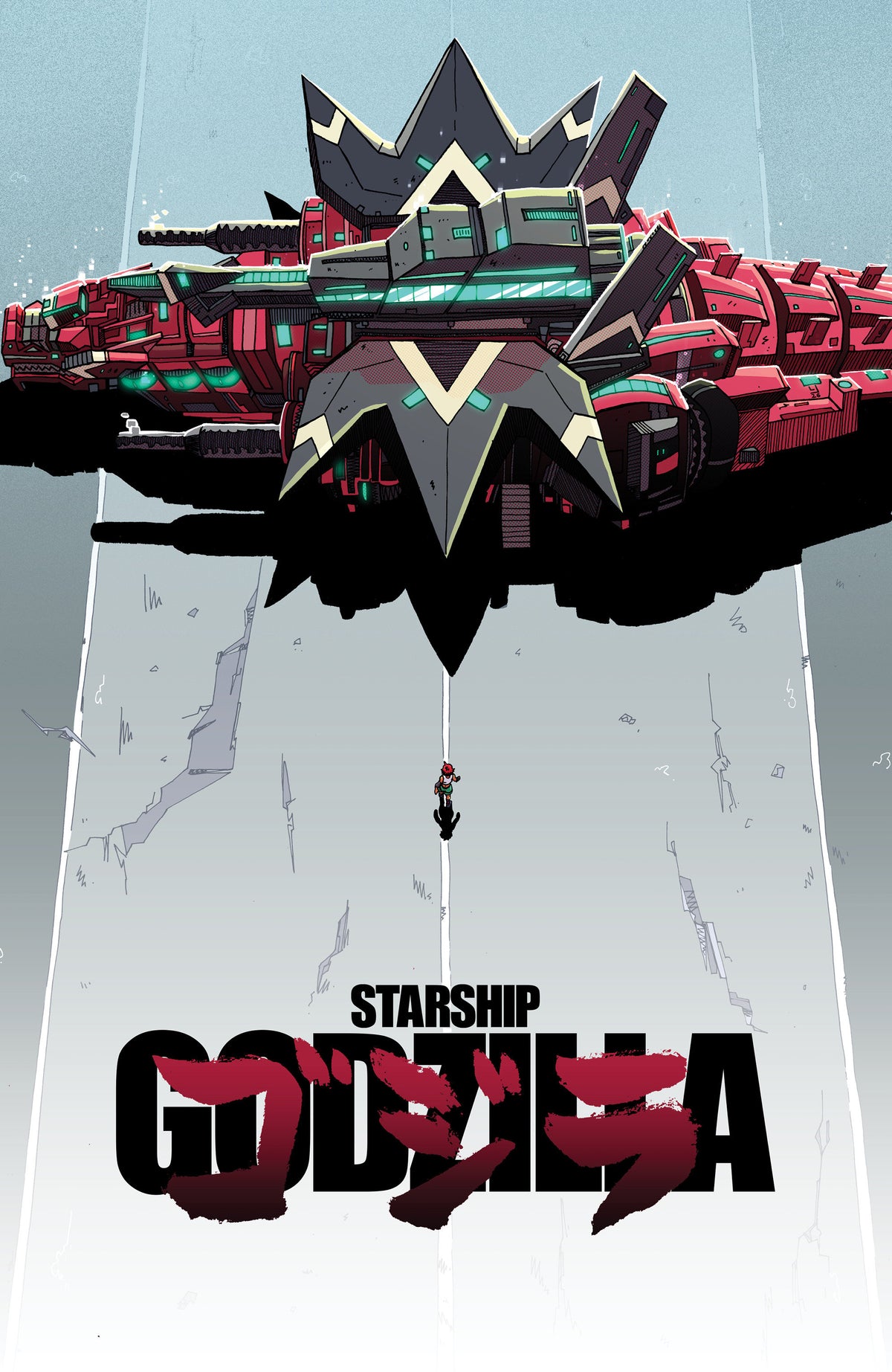 Starship Godzilla: Invasion X [Kai-Sei Era] #1 Cover D 1:10 Louie Joyce