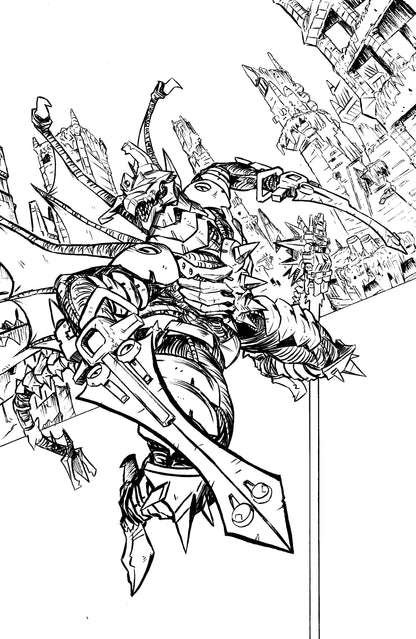 Starship Godzilla: Invasion X [Kai-Sei Era] #2 Cover C 1:10 Oliver Ono