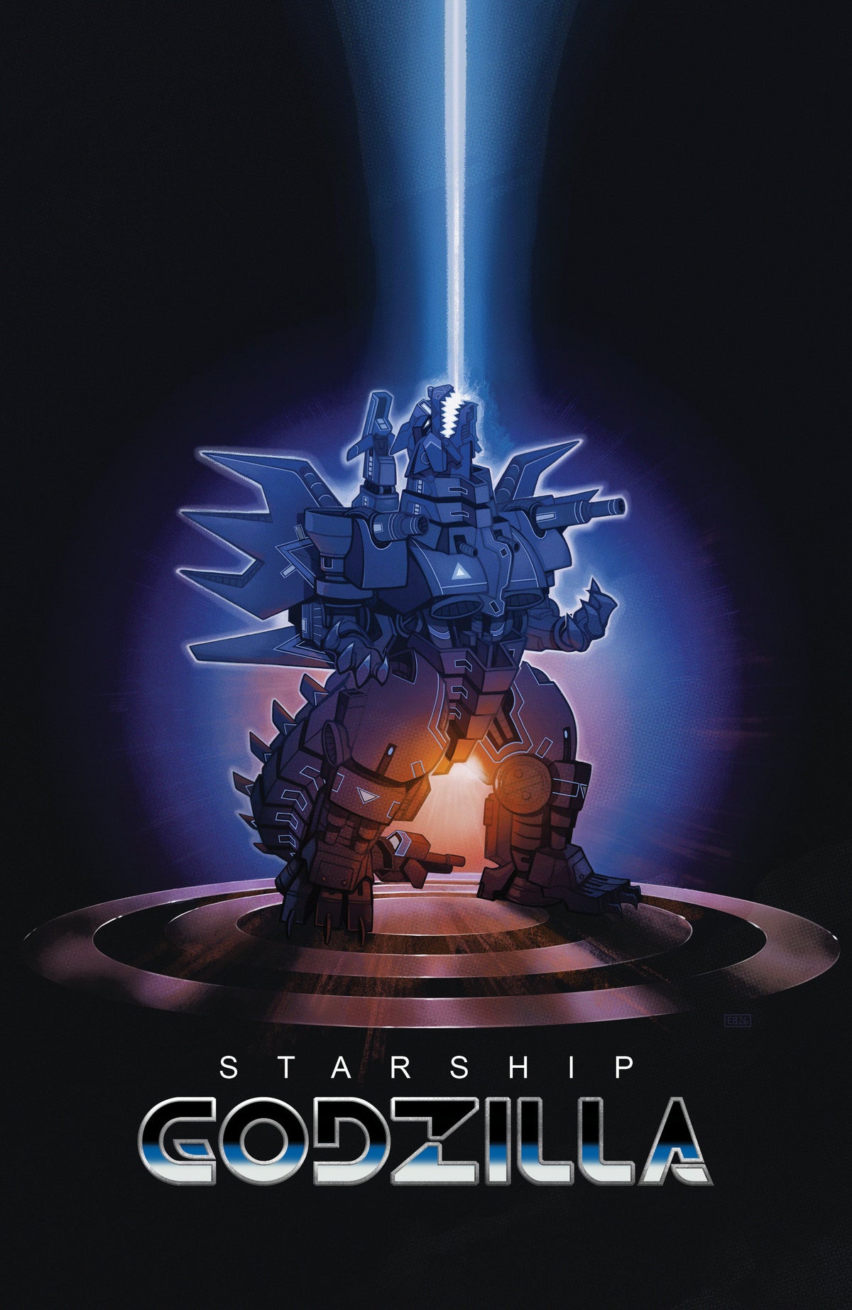 Starship Godzilla: Invasion X [Kai-Sei Era] #4 Cover B Elizabeth Beals