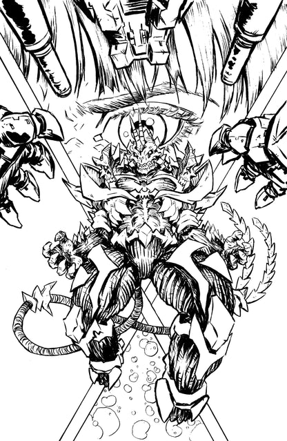 Starship Godzilla: Invasion X [Kai-Sei Era] #4 Cover C 1:10 Oliver Ono
