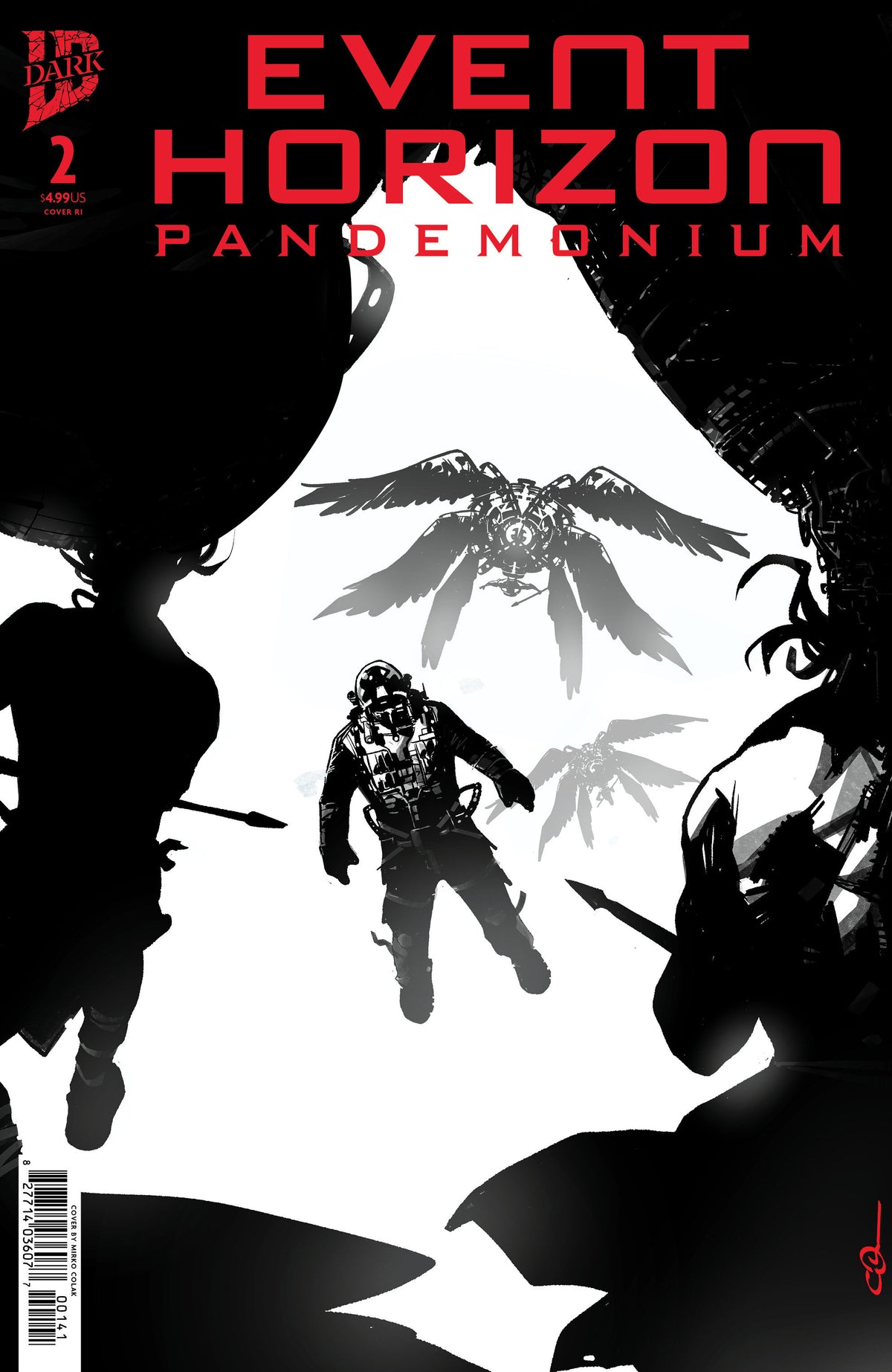 Event Horizon: Pandemonium #2 Cover C 1:10 Mirko Colak