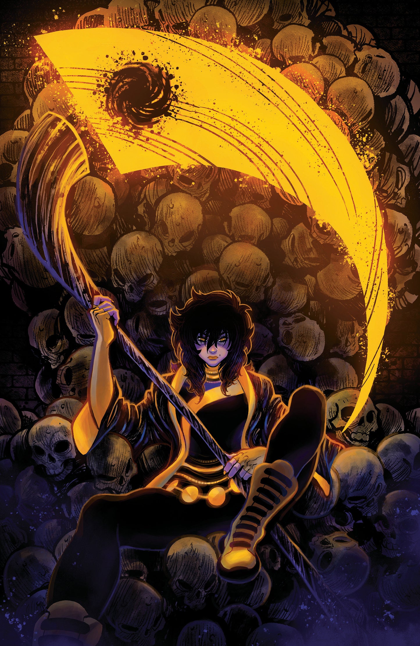 Grim #25 F 1:15 INCENTIVE (Full Art, Flaviano) [1:15]