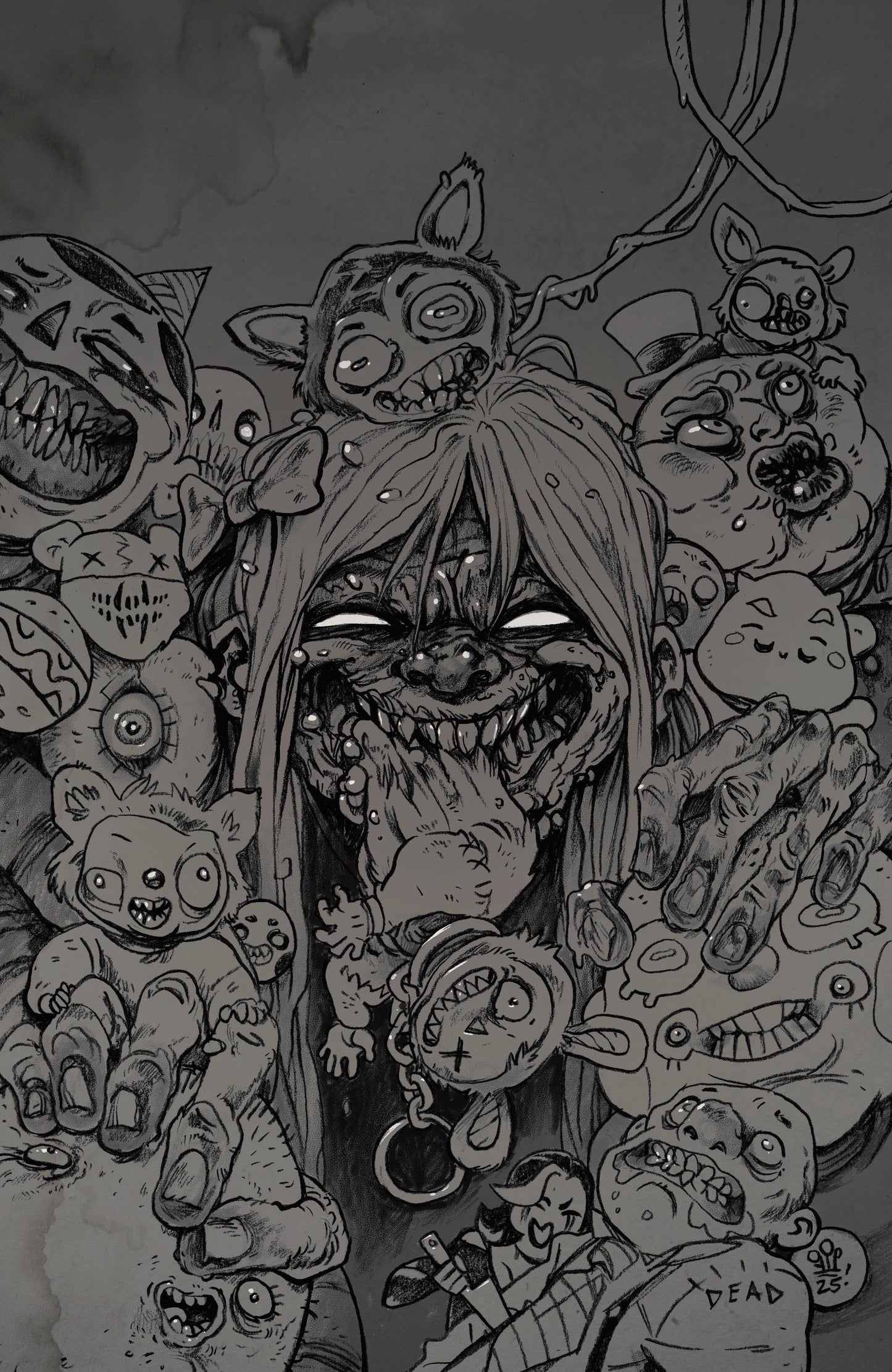 Hello Darkness #17 F 1:20 Variant Edition Boom 20th Anniversary Variant (Full Art, Dialynas)