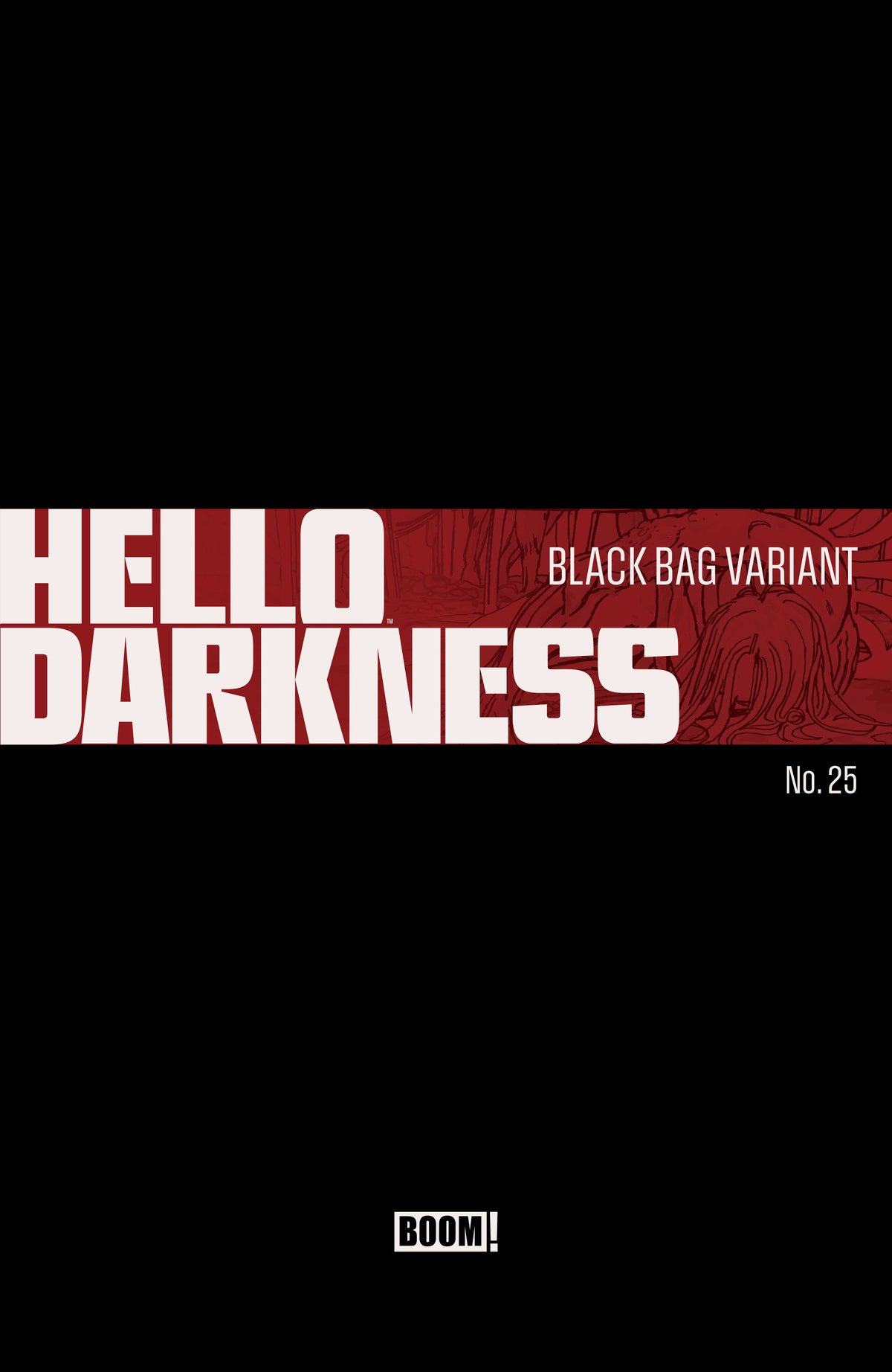 Hello Darkness #25 D Black Bag Variant (Dressed, Hixson) PRESALE 9/30