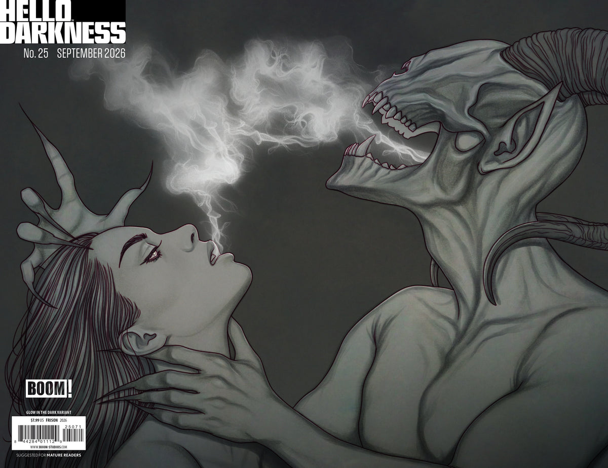 Hello Darkness #25 G 1:20 Glow In The Dark Frison PRESALE 9/30