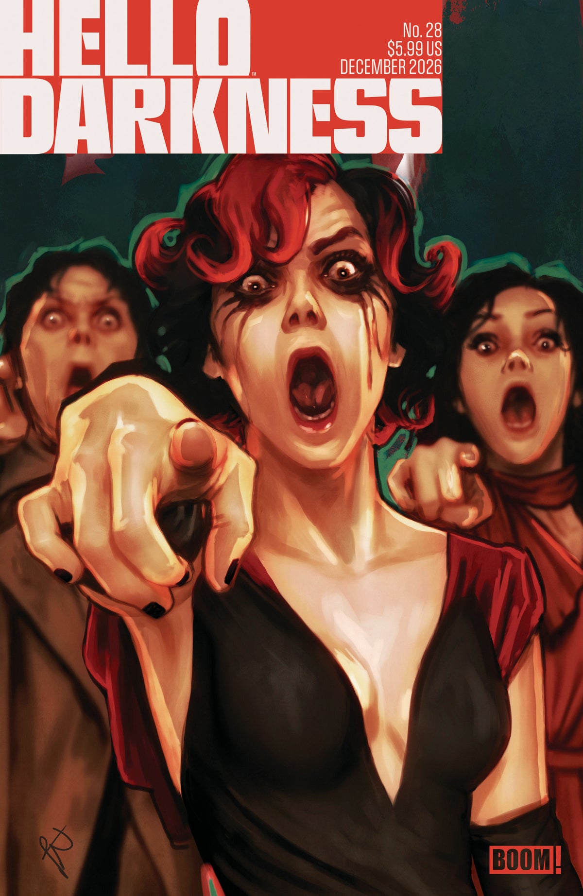Hello Darkness #28 Cover A Rebeca Puebla