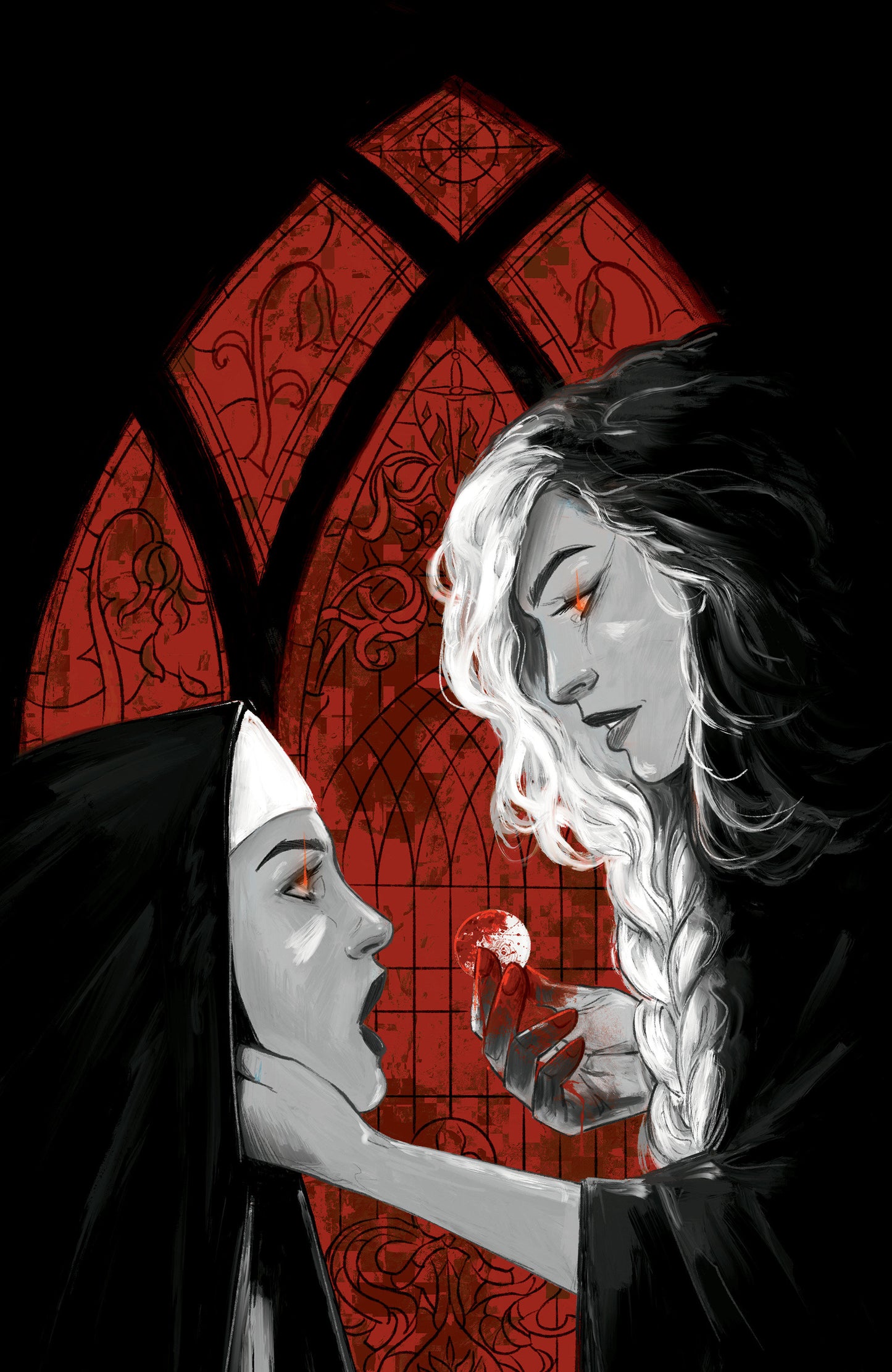 Marian Heretic #4 C 1 in 10 Variant Edition (Full Art, Patridge)