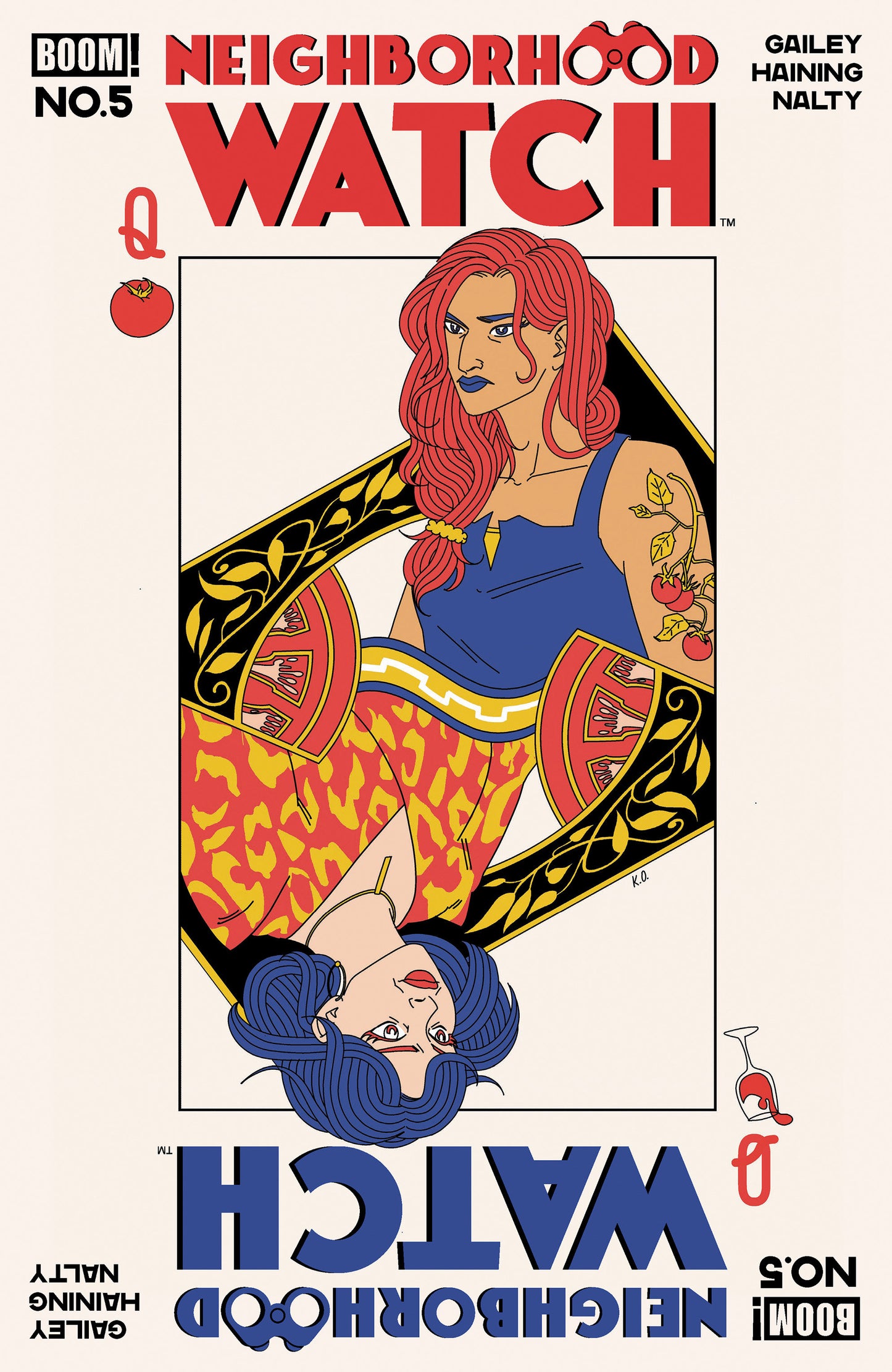 Neighborhood Watch #5 B Variant (Dressed, Okamoto) PRESALE 9/09