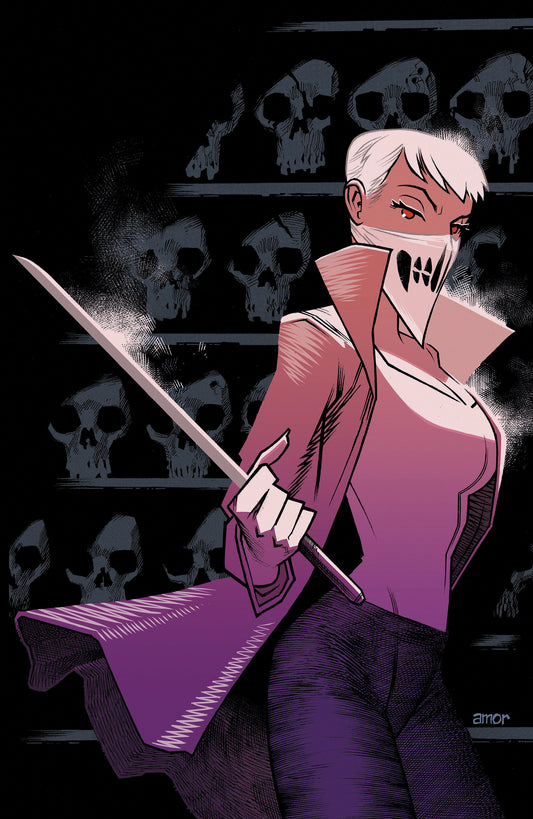 Comic book cover of 'Fall Of The House Of Slaughter #3 E 1 in 25 Variant Edition (Full Art, Amor)'