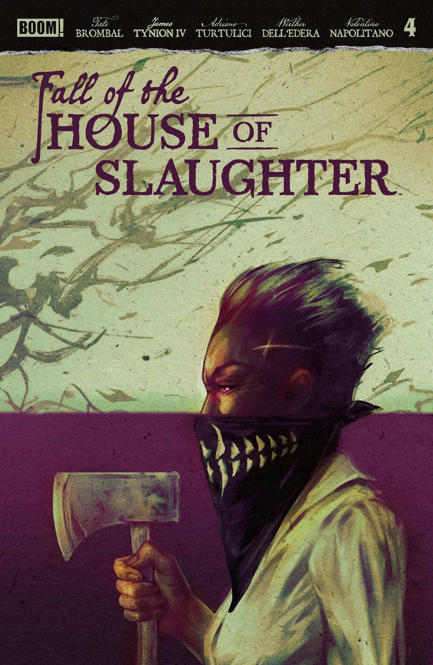 Fall Of The House Of Slaughter #4 A Main (Dressed, Connelly) PRESALE 8/26