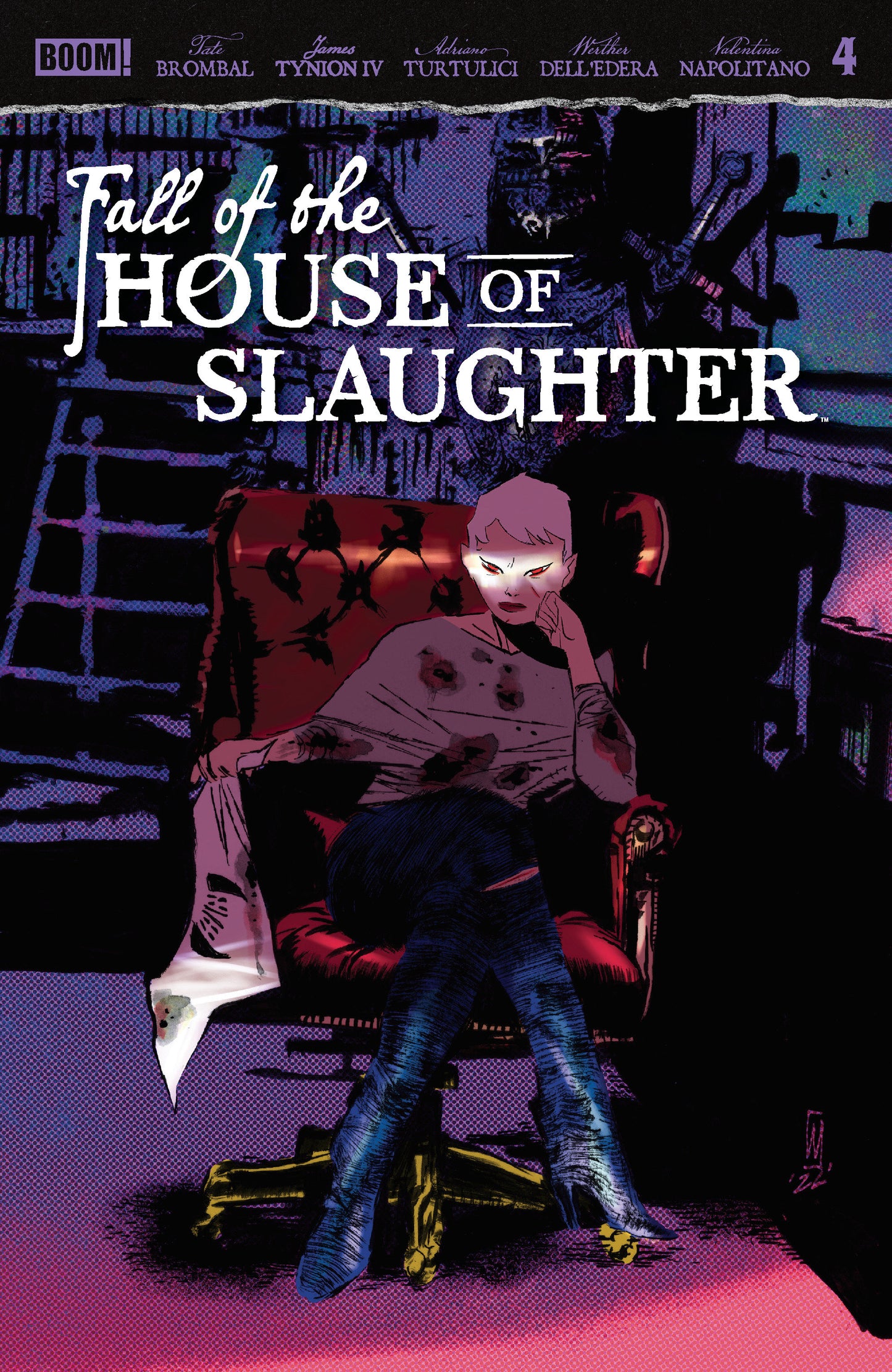 Fall Of The House Of Slaughter #4 B Main (Dresesd, Dell'edera) PRESALE 8/26
