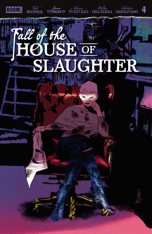 Comic book cover of 'Fall Of The House Of Slaughter #4 B Main (Dresesd, Dell'edera) PRESALE 8/26'