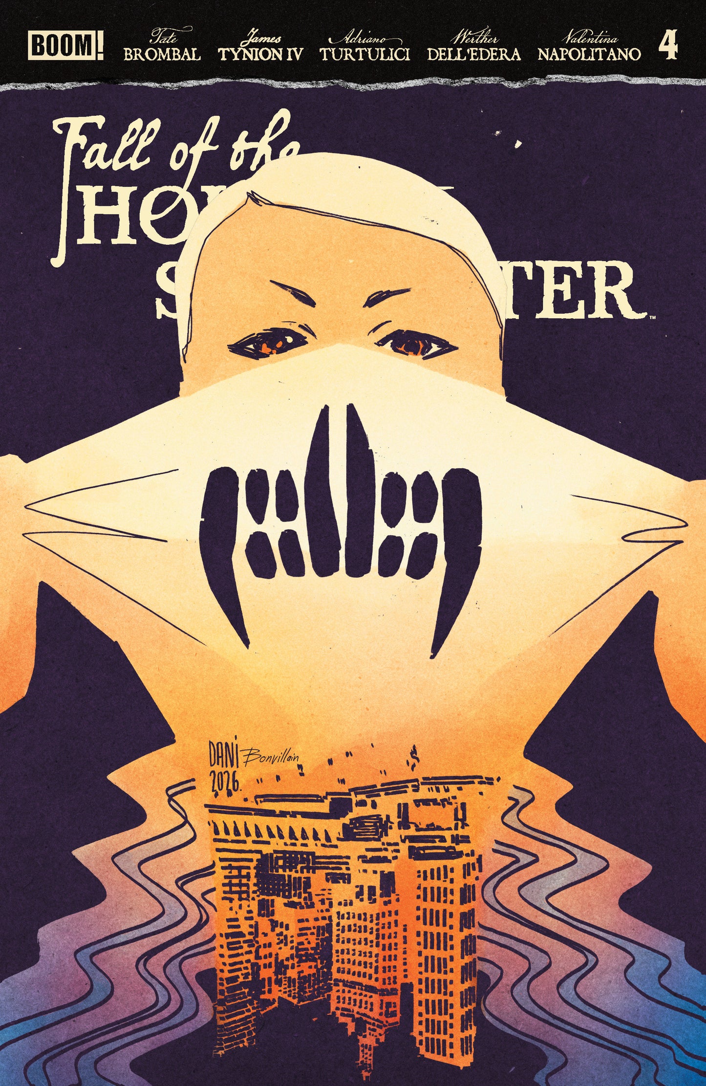 Fall Of The House Of Slaughter #4 I Foc Reveal Variant (Dressed, Dani) PRESALE 8/26
