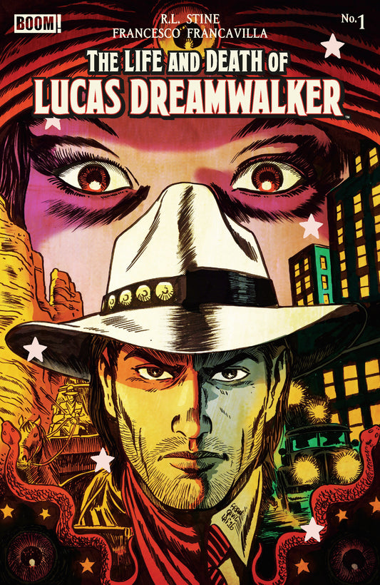 Comic book cover of 'The Life And Death Of Lucas Dreamwalker #1 A Main (Dressed, Francavilla)'