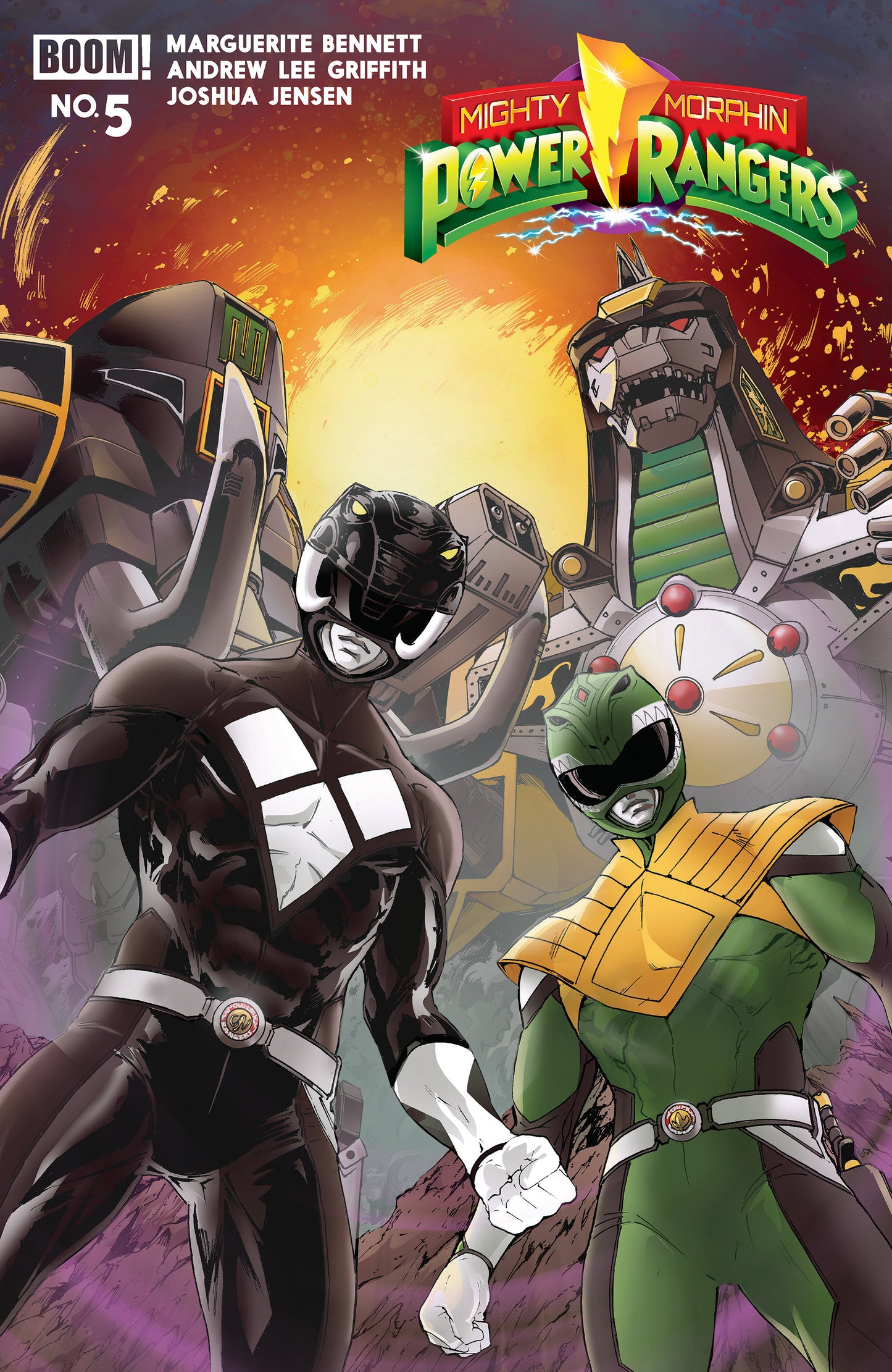 MIGHTY MORPHIN POWER RANGERS 2026 #5 Cover B Andrew Lee Griffith