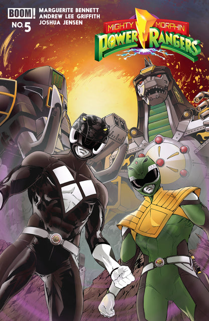 MIGHTY MORPHIN POWER RANGERS 2026 #5 Cover B Andrew Lee Griffith