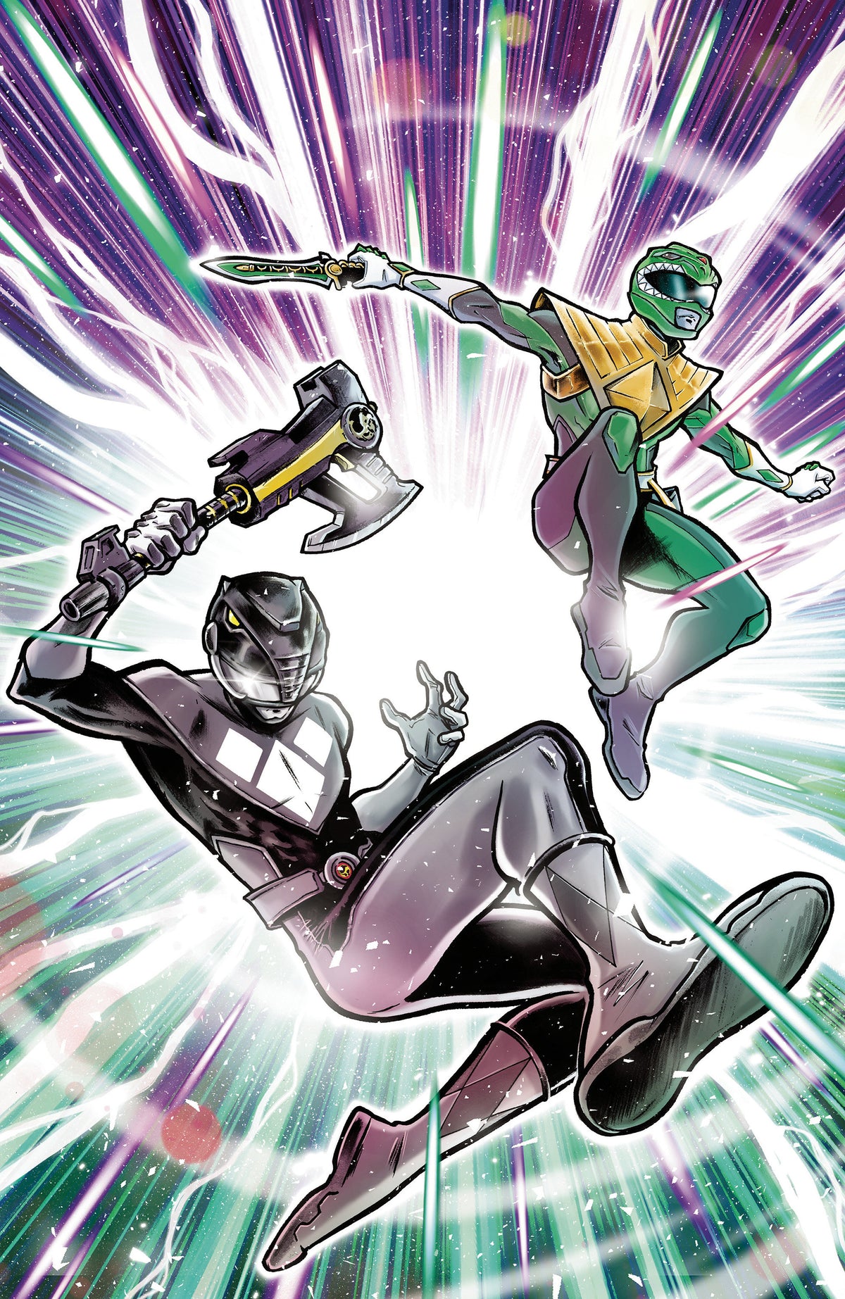 MIGHTY MORPHIN POWER RANGERS 2026 #5 Cover E Simona Di Gianfelice Foil
