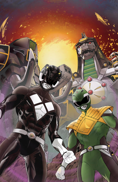 MIGHTY MORPHIN POWER RANGERS 2026 #5 Cover F 1:10 Andrew Lee Griffith Foil