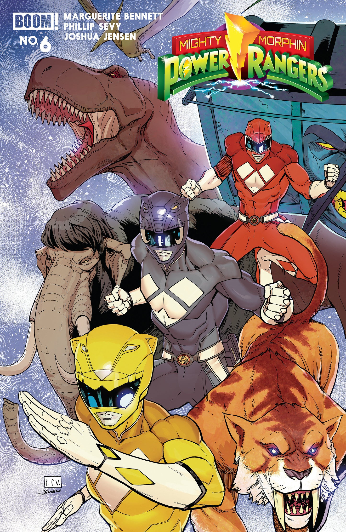Mighty Morphin Power Rangers (2026) #6 Cover B Phillip Sevy