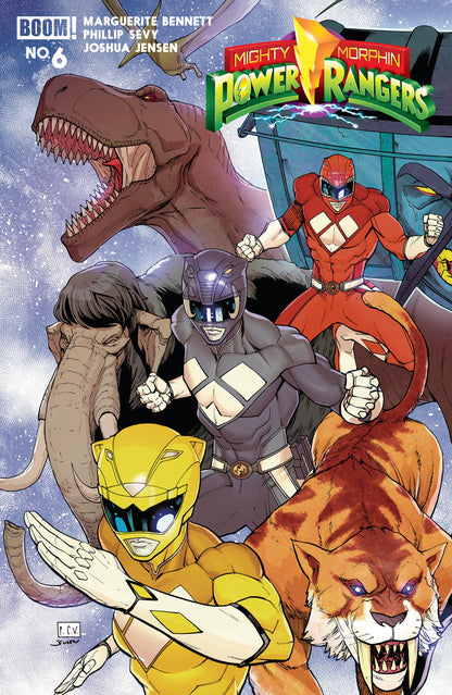 Mighty Morphin Power Rangers (2026) #6 Cover B Phillip Sevy