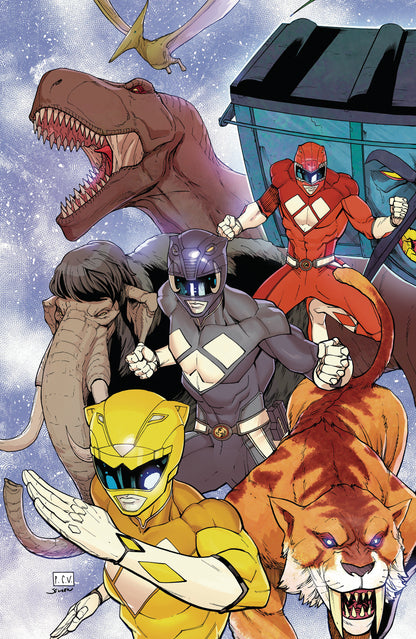 Mighty Morphin Power Rangers (2026) #6 Cover F 1:10 Phillip Sevy Foil