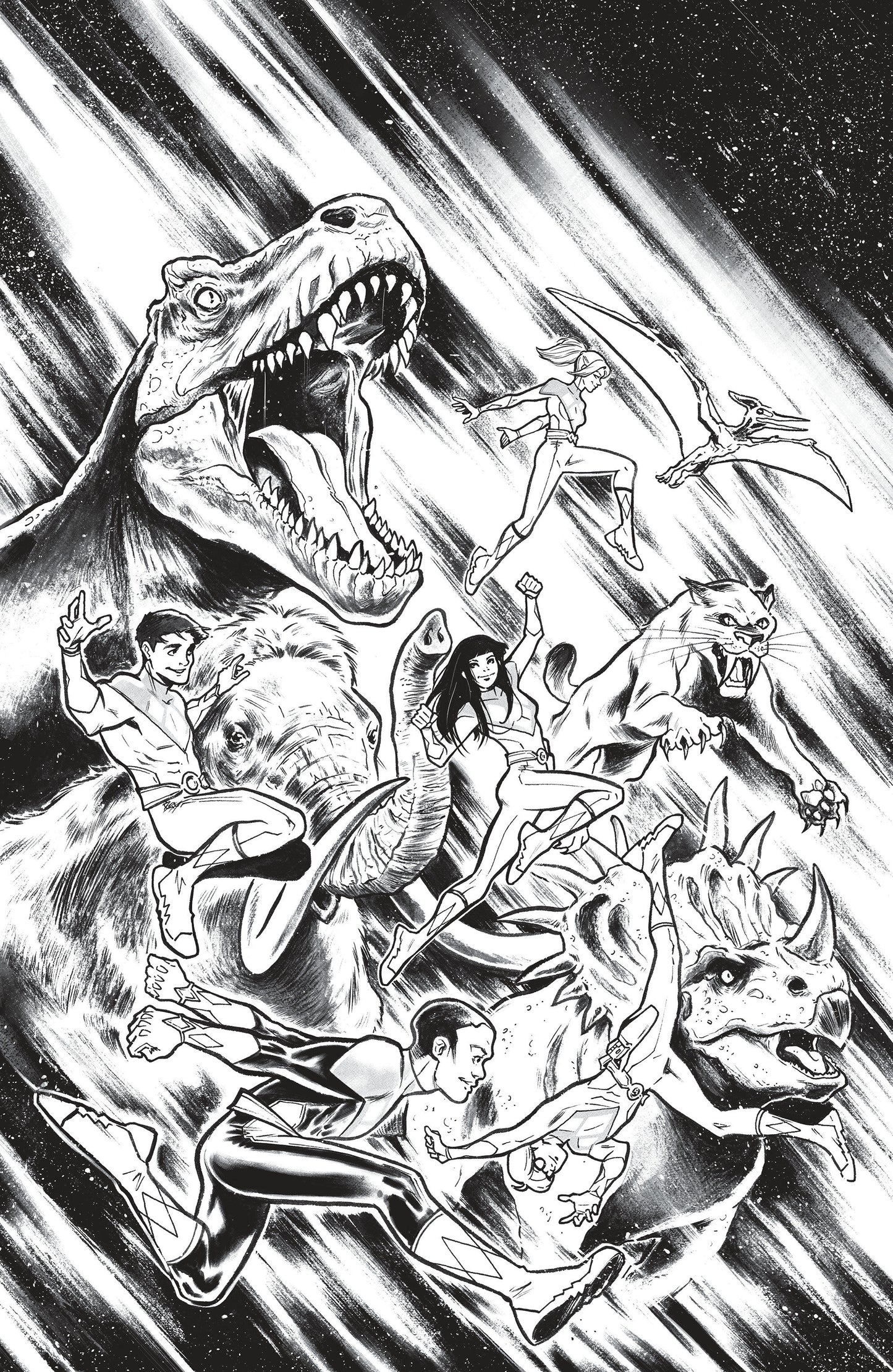 Mighty Morphin Power Rangers (2026) #6 Cover H 1:25 Simona Di Gianfelice