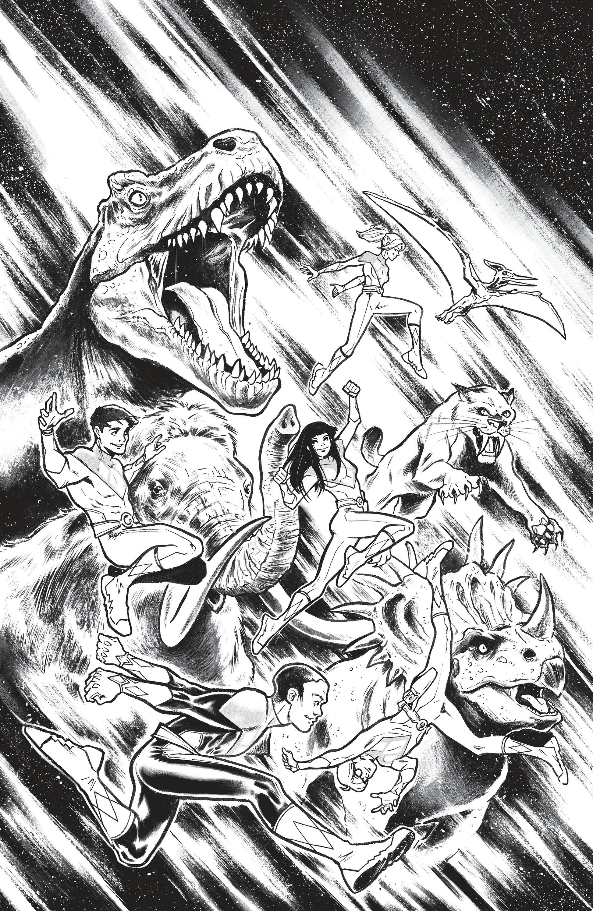 Mighty Morphin Power Rangers (2026) #6 Cover H 1:25 Simona Di Gianfelice