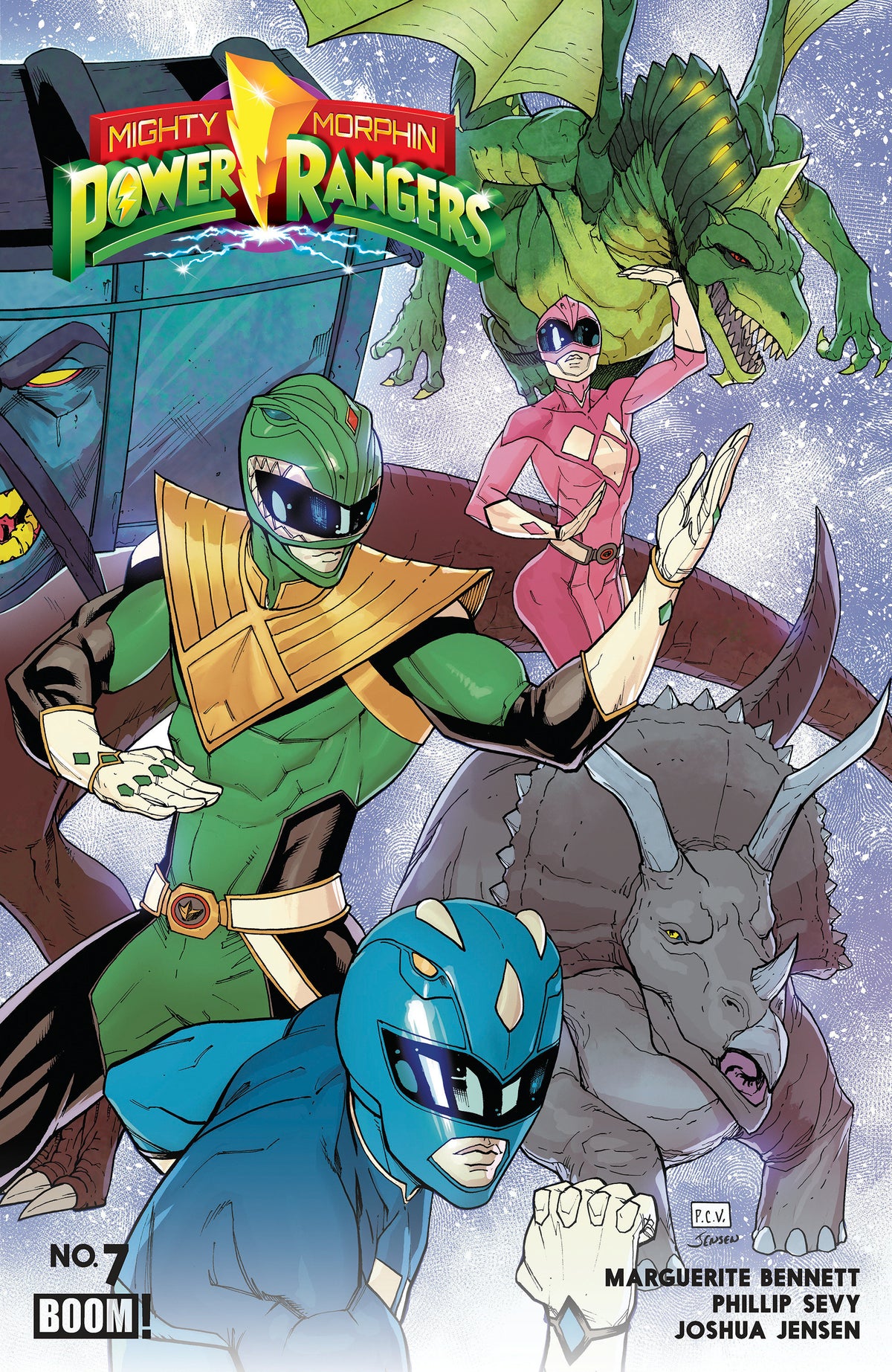 Mighty Morphin Power Rangers (2026) #7 Cover B Phillip Sevy