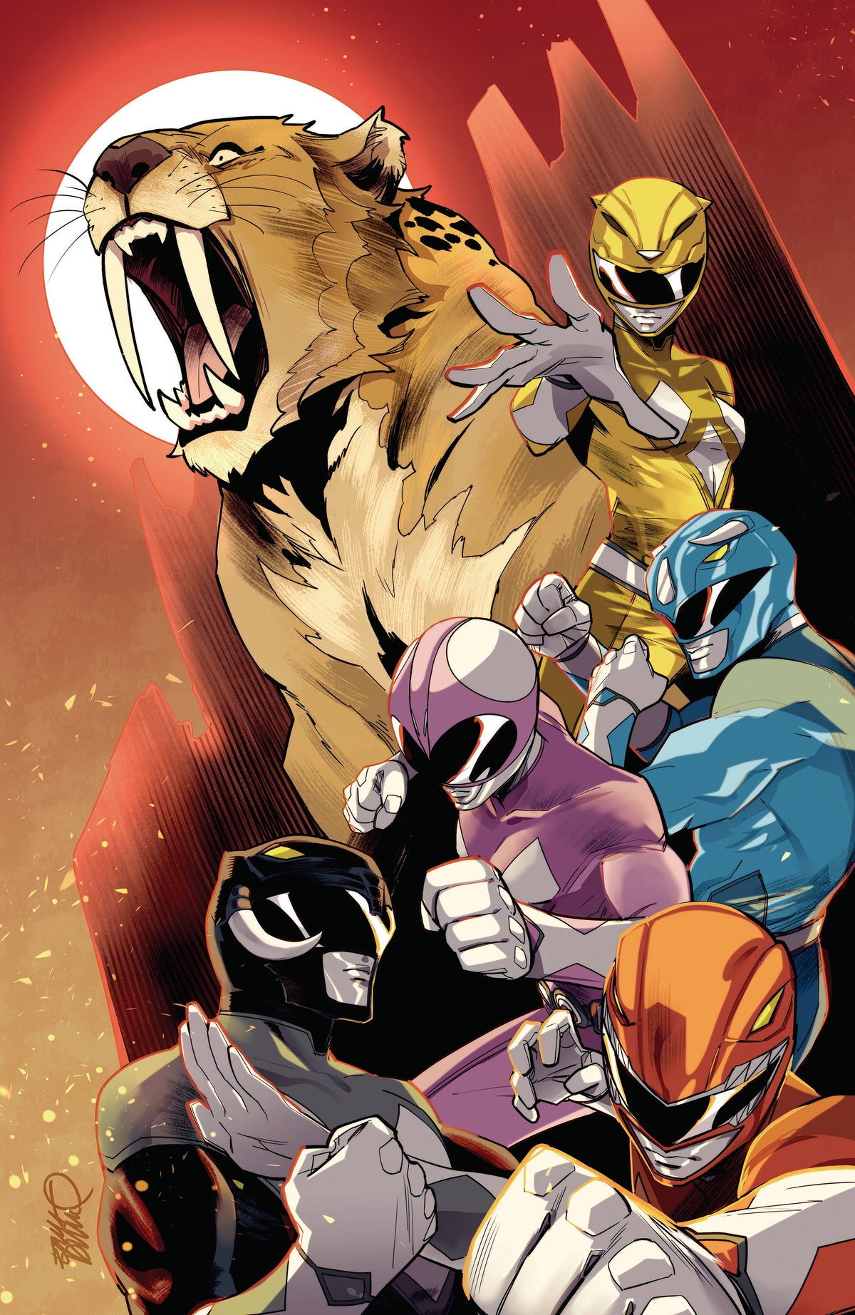 Mighty Morphin Power Rangers (2026) #7 Cover G 1:20 Erica D'Urso