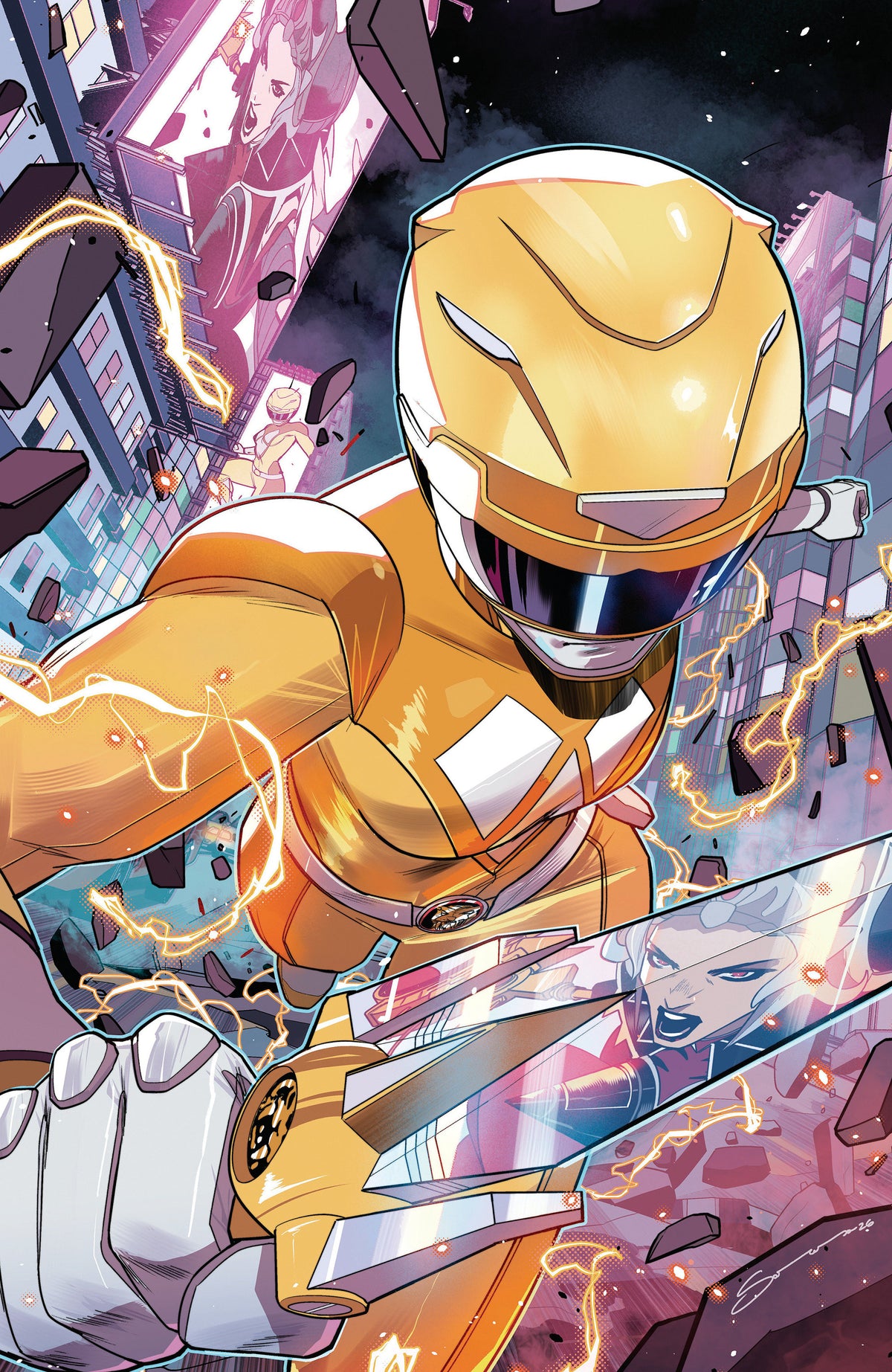 Mighty Morphin Power Rangers (2026) #7 Cover I 1:40 Federico Sorressa