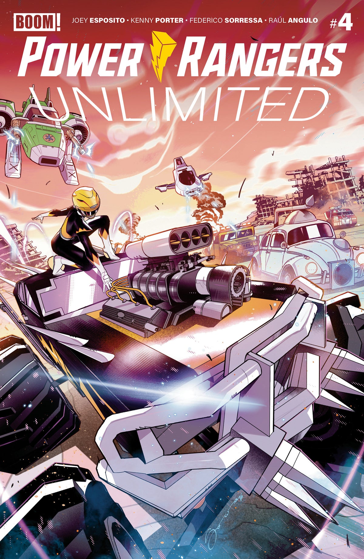 Power Rangers Unlimited (2026) #4 Cover A Federico Sorressa