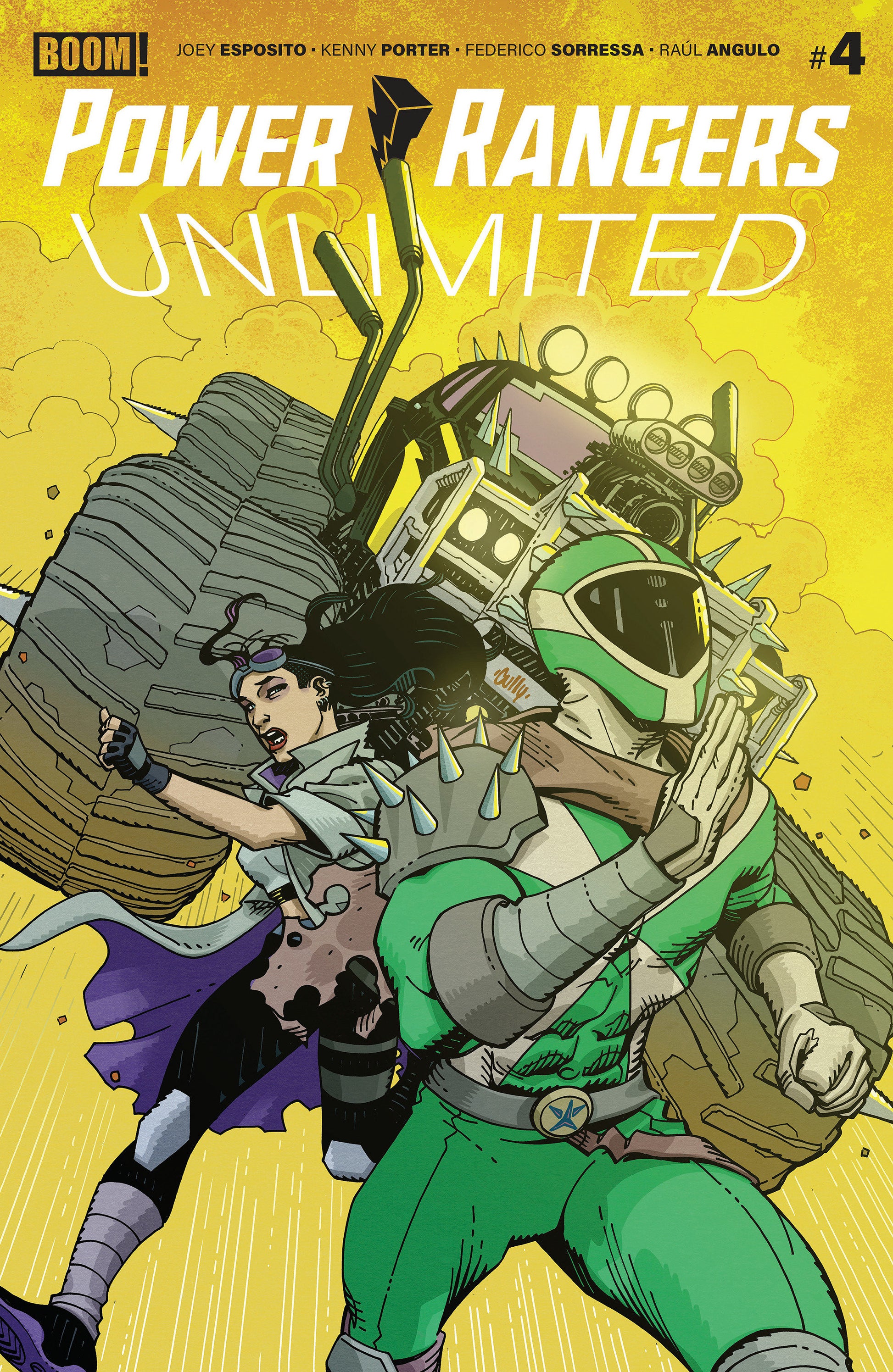 Power Rangers Unlimited (2026) #4 Cover B Cully Hamner
