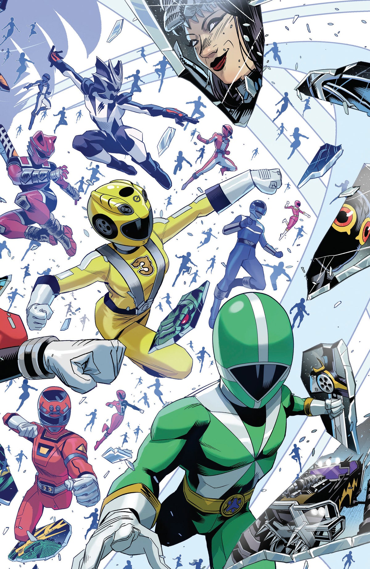 Power Rangers Unlimited (2026) #4 Cover C Alessio Zonno Card Stock Connecting Every Ranger Ever