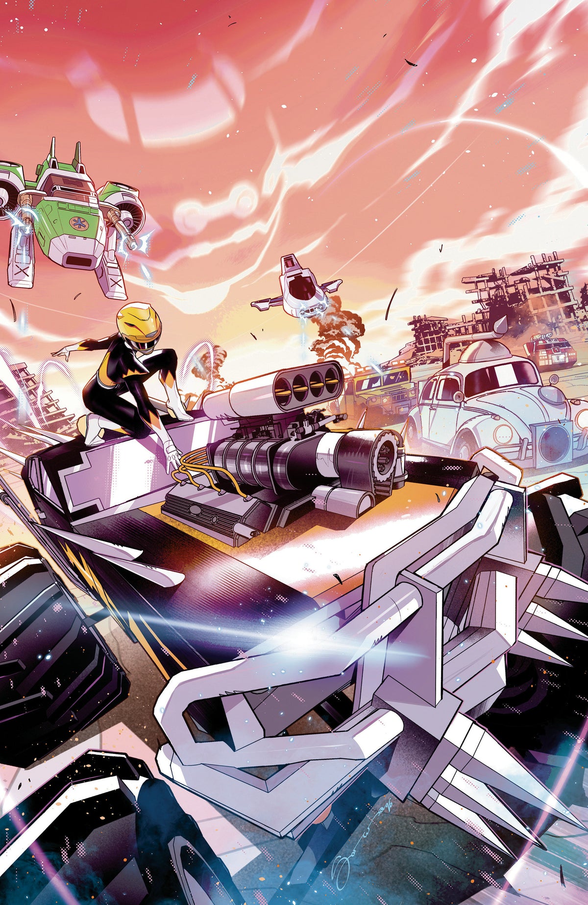 Power Rangers Unlimited (2026) #4 Cover D Federico Sorressa Foil