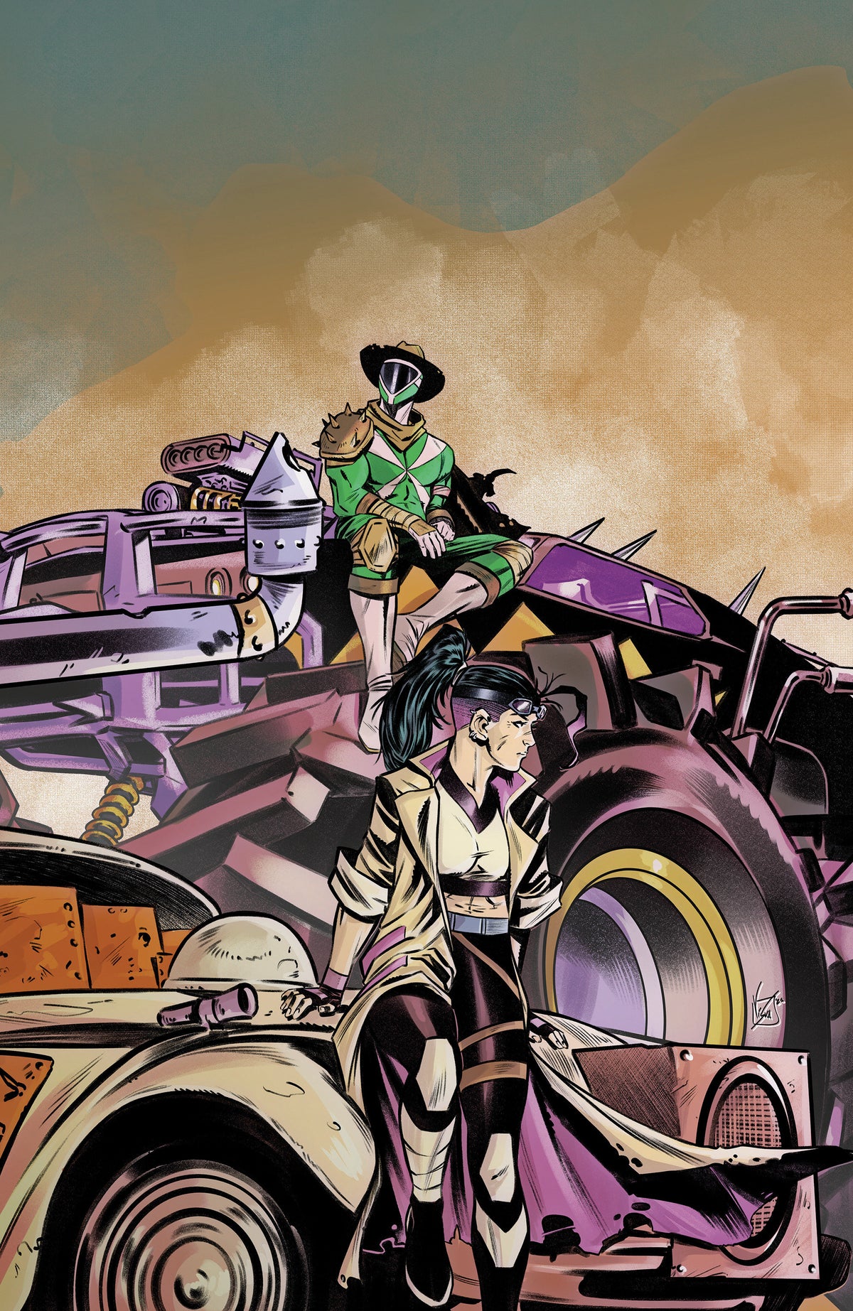 Power Rangers Unlimited (2026) #4 Cover F 1:20 Vincenzo Federici