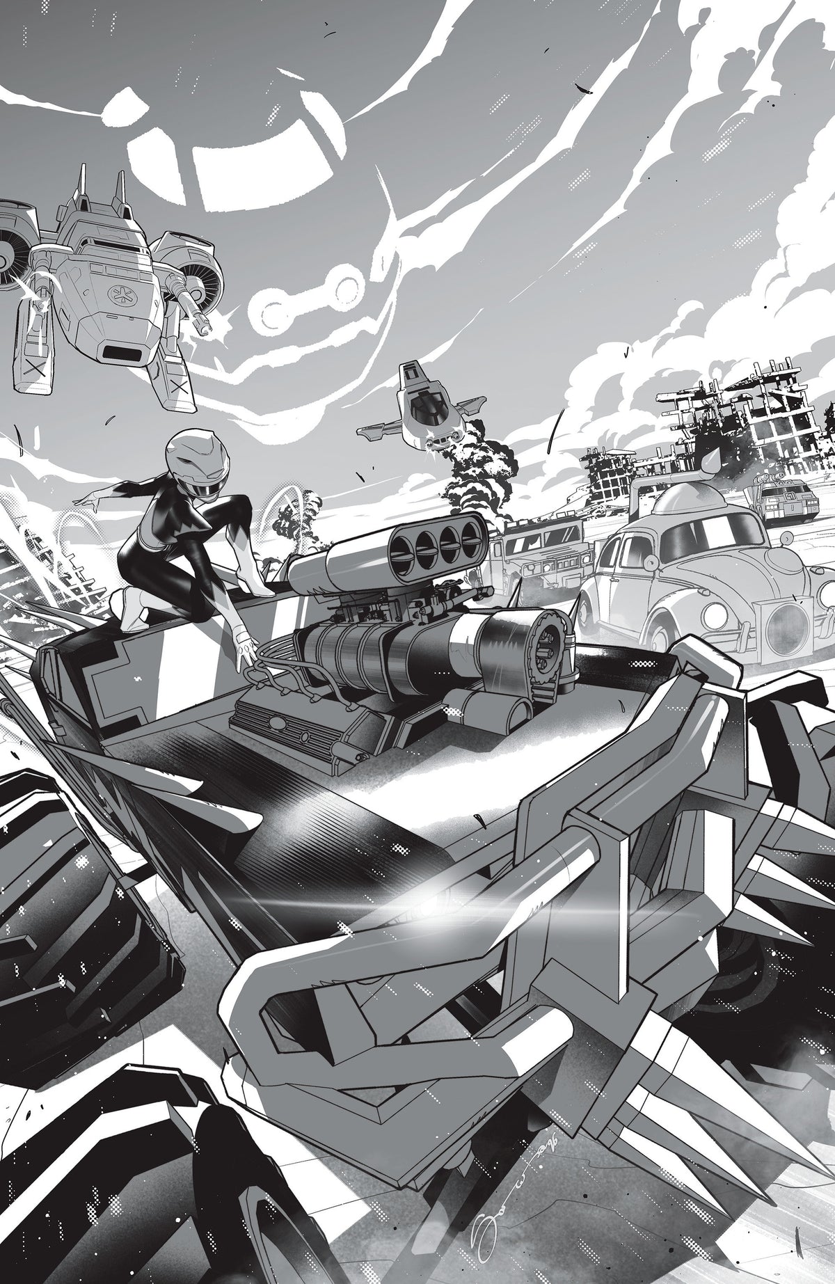 Power Rangers Unlimited (2026) #4 Cover J Federico Sorressa Unlimited