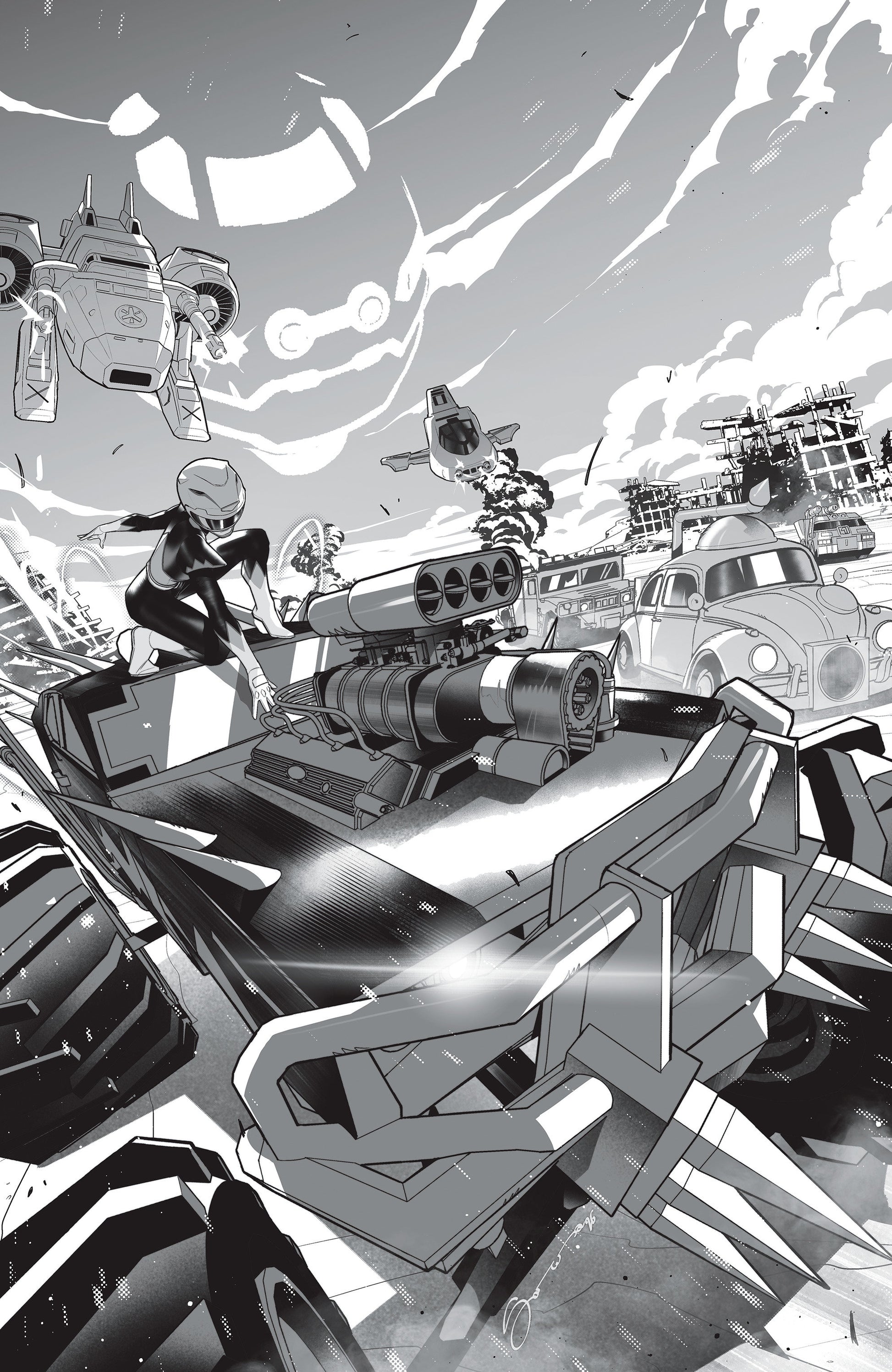 Power Rangers Unlimited (2026) #4 Cover J Federico Sorressa Unlimited